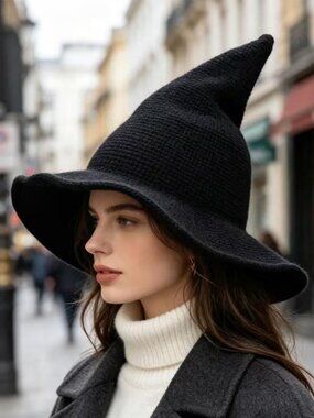 BLACK WIZARD/WITCH'S HAT